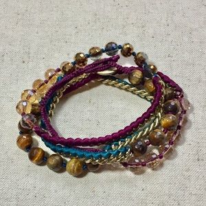 Chloe + Isabel Multi-wrap Bead Bracelet
